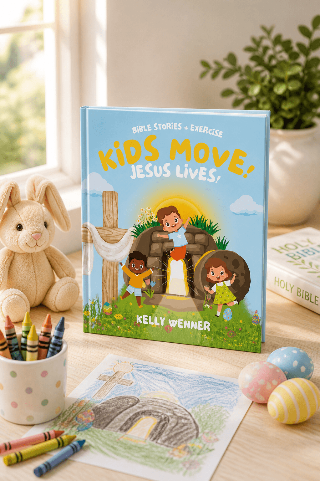 Jesus Lives Easter kids book cover